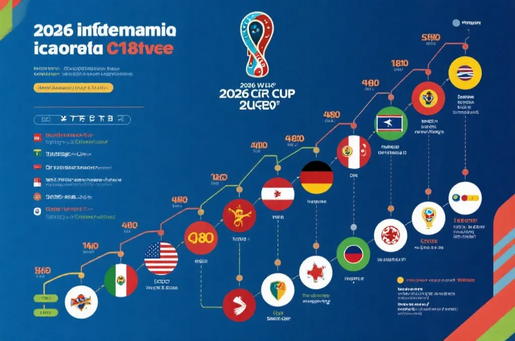 2026世界杯球队赛程表全景总览：48队、三国联合举办，球迷最关心的完整对阵时间轴